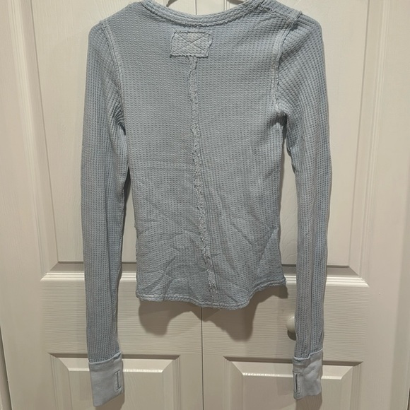 FREE PEOPLE We The Free Roll With it Thermal Blue XS - Picture 8 of 8